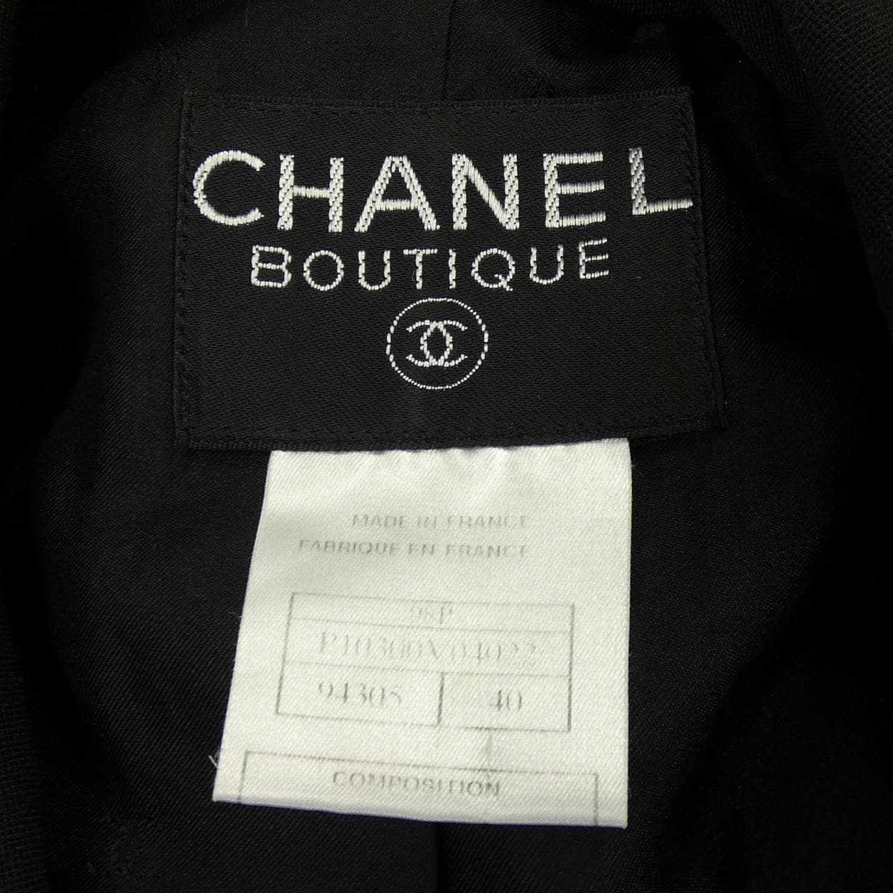 【ヴィンテージ】シャネル CHANEL P10300V04022 98P ジャケット