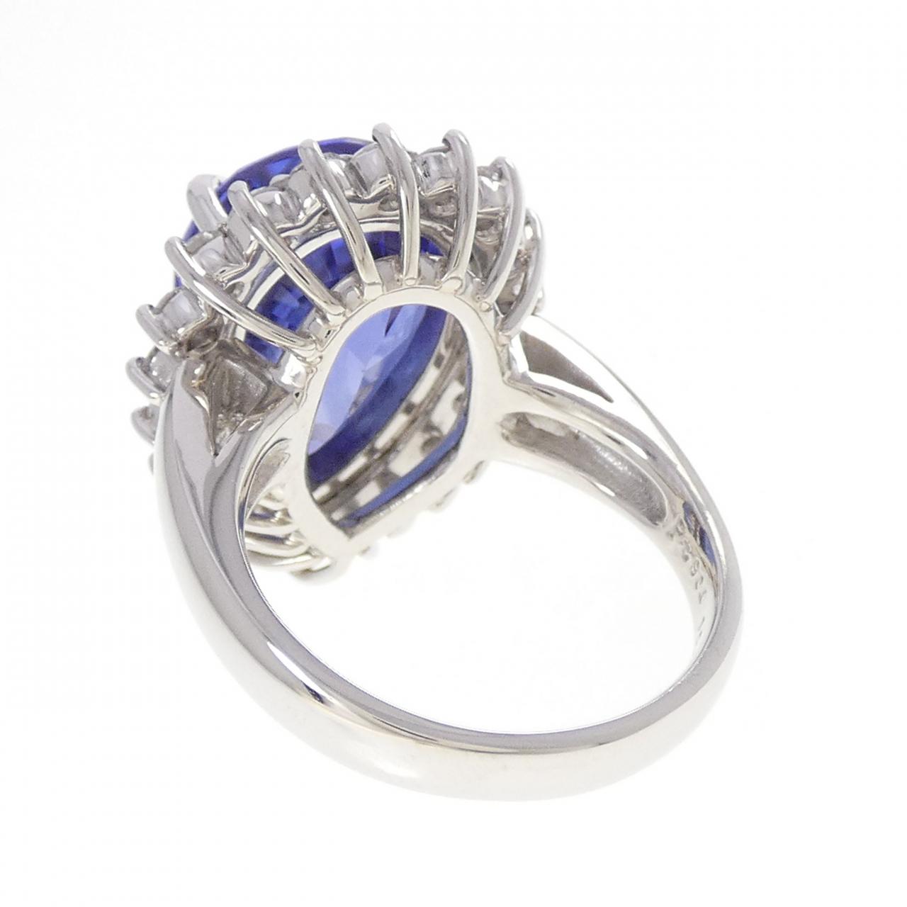 PT900 タンザナイト リング 10.41CT