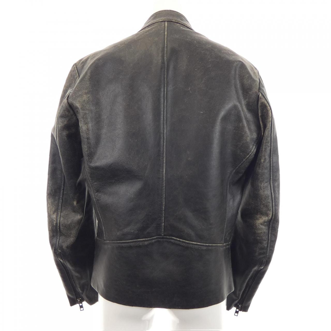 メゾンマルジェラ Maison Margiela ハの字 S50AM0169 レザージャケット