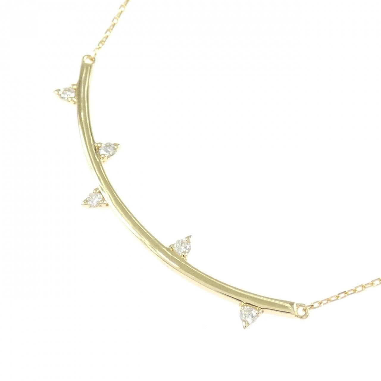 アーカー エピヌ ユー ネックレス 0.08CT