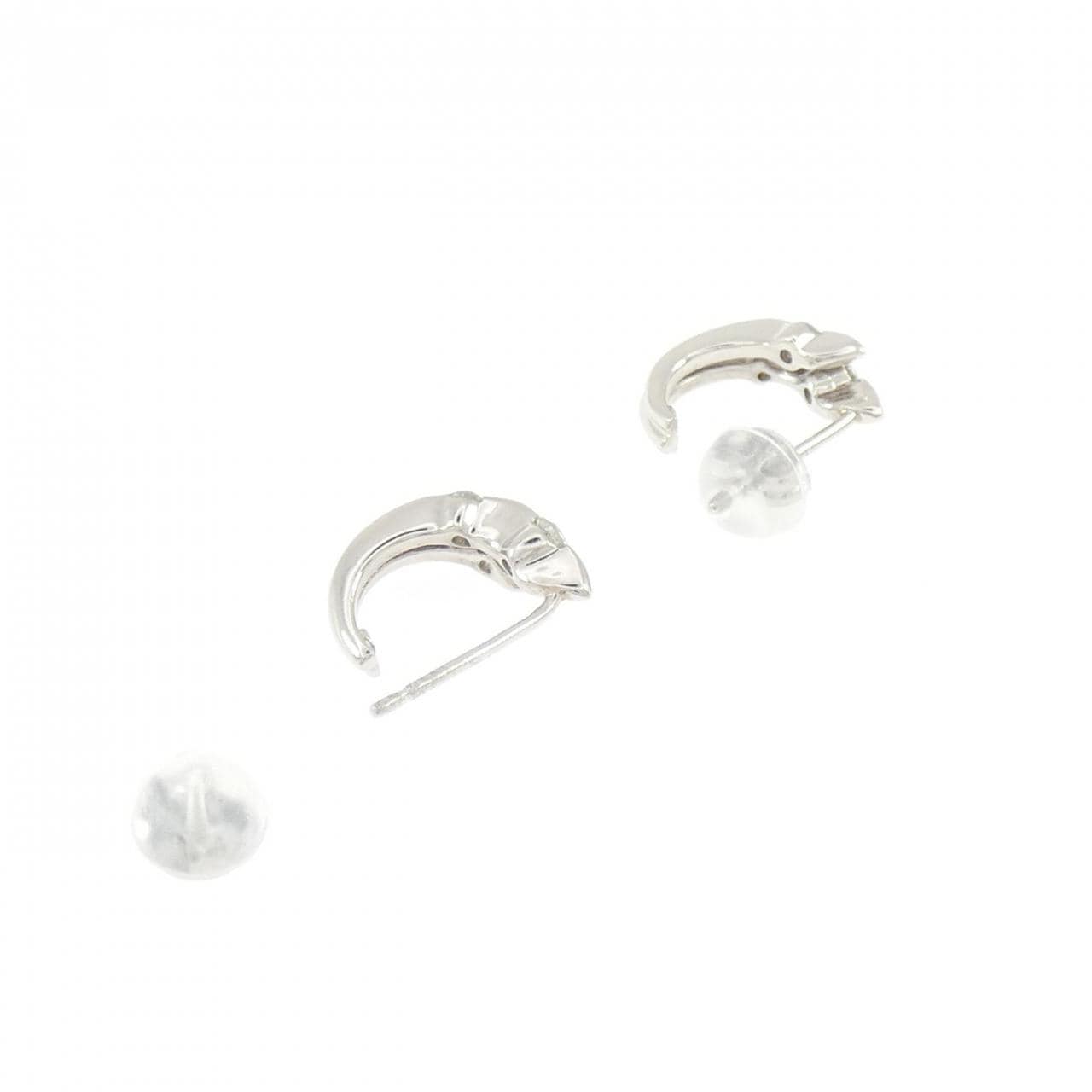 PT900 ダイヤモンド ピアス 0.20CT