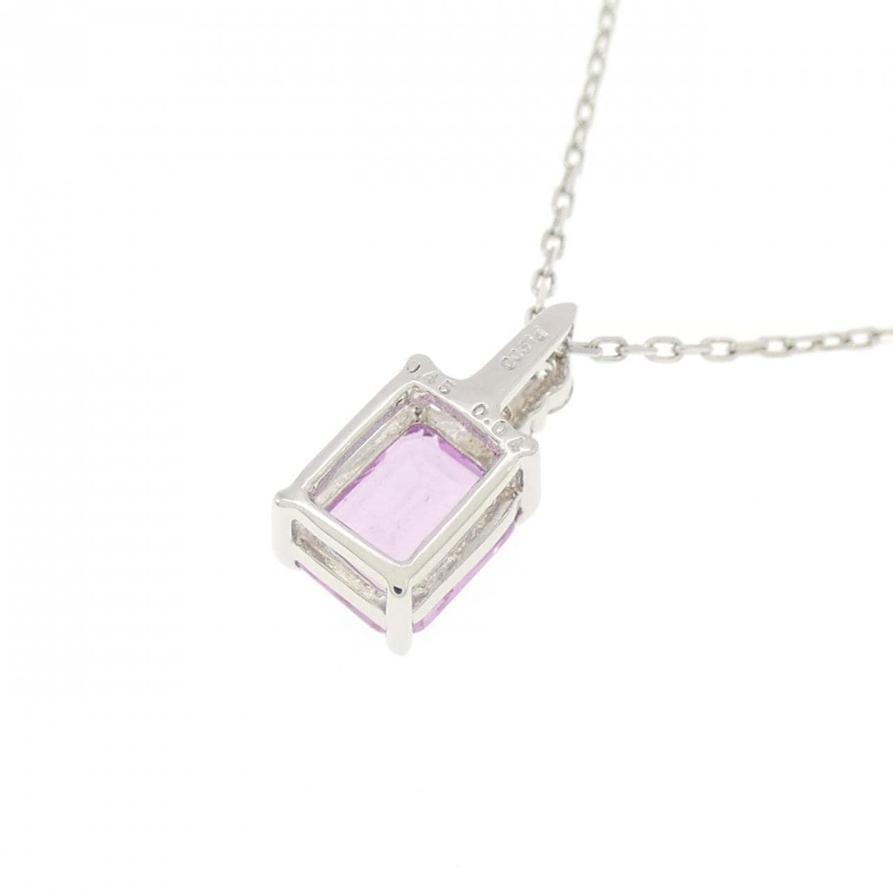 PT Sapphire Necklace 0.45CT