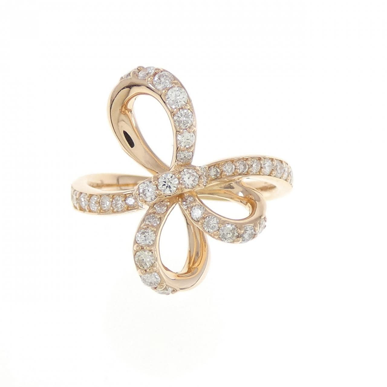 K18PG ダイヤモンド リング 0.43CT