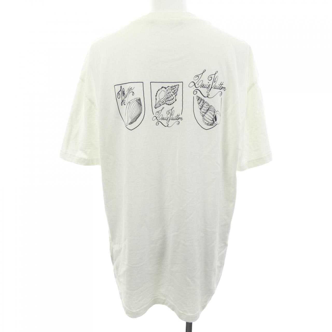 ルイヴィトン LOUIS VUITTON プリントショートスリーブコットンTシャツ HRY16WNPG Tシャツ