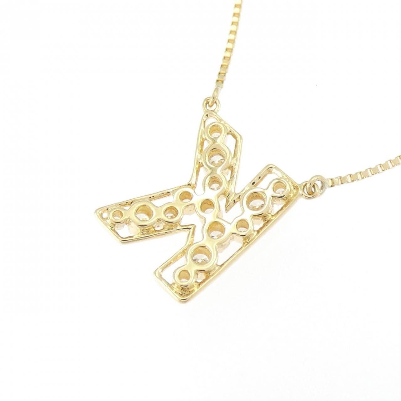 アーカー ルミエトワール イニシャル ネックレス