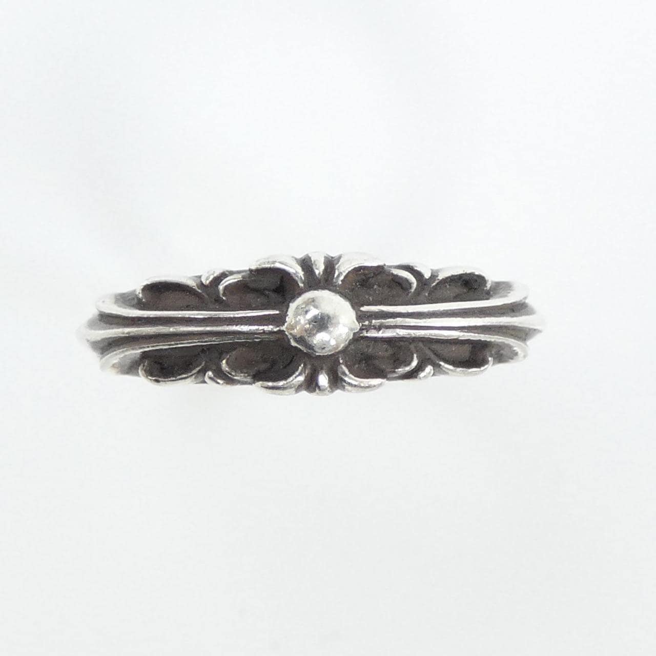 クロムハーツ CHROME HEARTS BABY CLSC FLORAL CRS ベイビークラシックフローラルクロス 207146023SLV RING