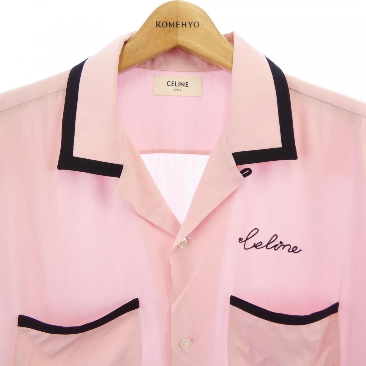 セリーヌ CELINE ルーズボーリングシャツ 2C516852C S／Sシャツ