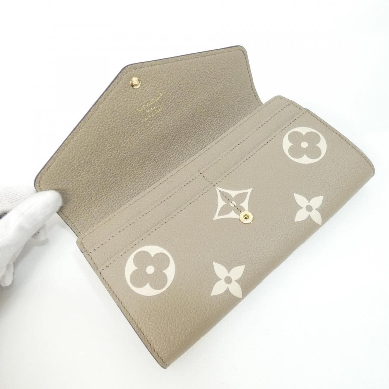 ルイヴィトン バイカラー モノグラム アンプラント ポルトフォイユ サラ M81049 財布