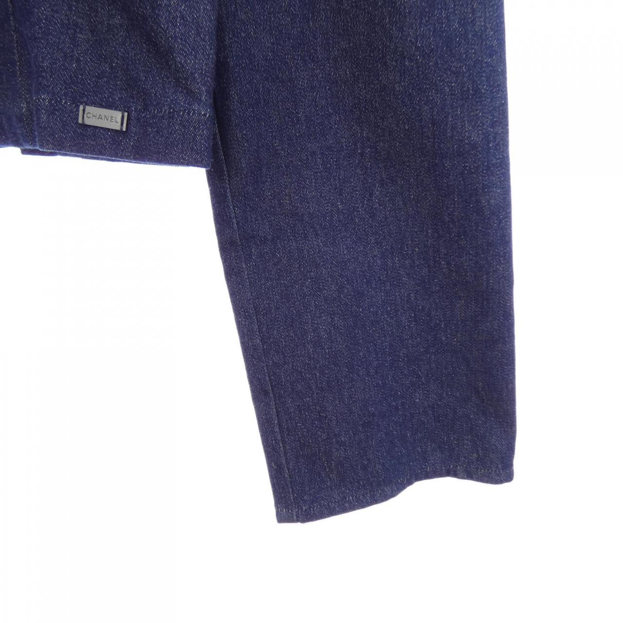 【ヴィンテージ】シャネル CHANEL IDENTFICATION P14592V08345 00C デニムジャケット