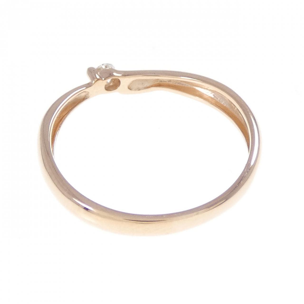 K10PG ダイヤモンド リング 0.06CT