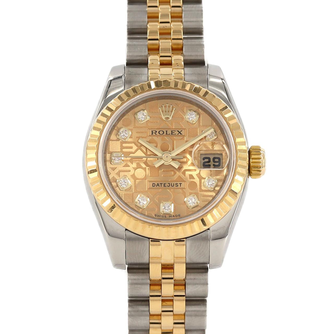 ROLEX Datejust 179173G SSxYG Automatic V number