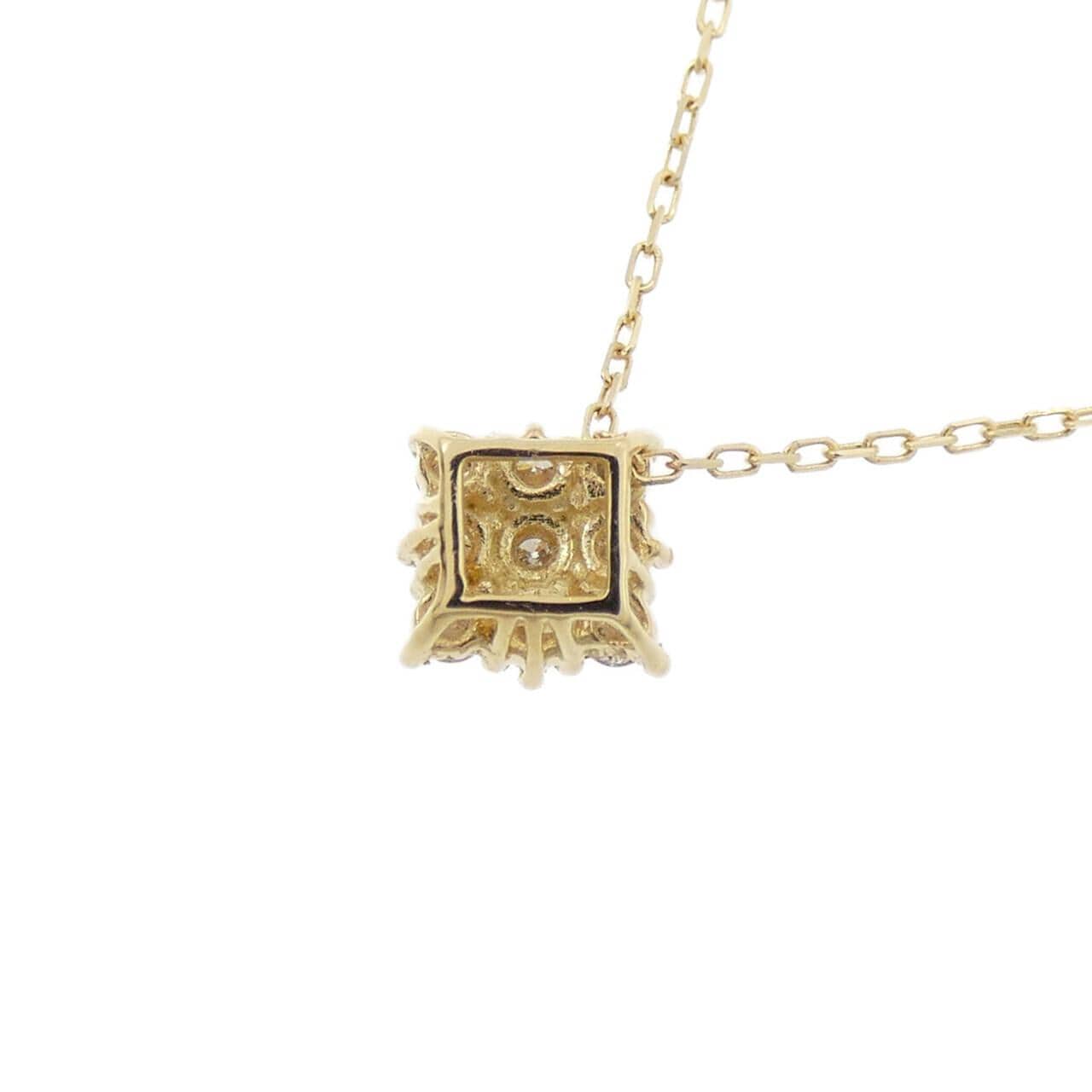 【新品】K18YG ダイヤモンド ネックレス 0.10CT