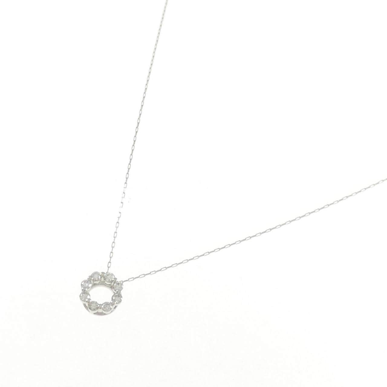 [BRAND NEW] PT900/PT850 Diamond Necklace 0.10CT