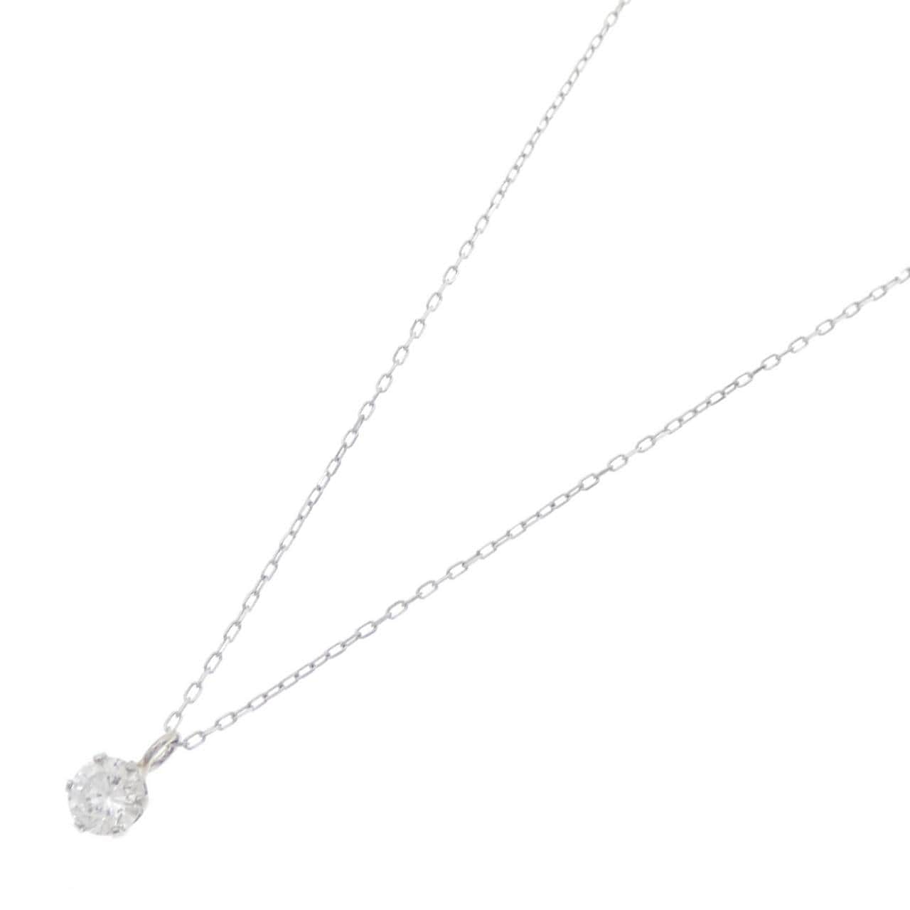 [新品] PT900/PT850单钻钻石项链 0.12CT