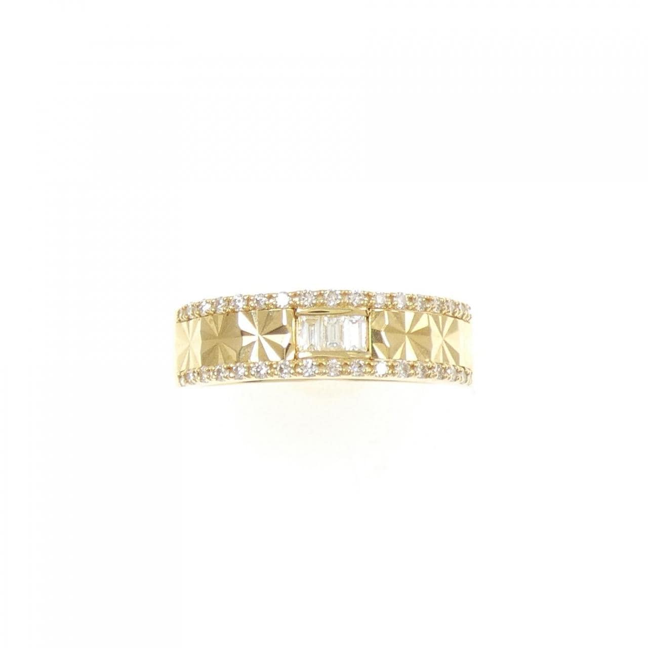 【新品】K18YG ダイヤモンド リング 0.25CT
