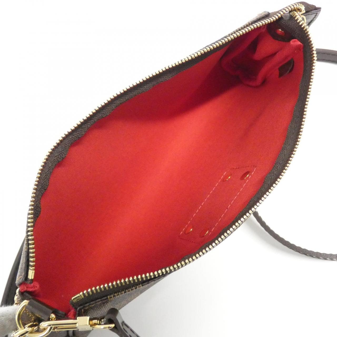 ルイヴィトン ダミエ エヴァ N55213 ショルダーバッグ