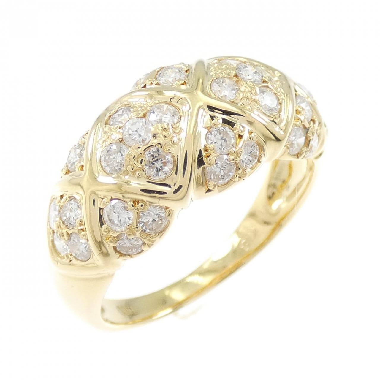 K18YG ダイヤモンド リング 1.00CT