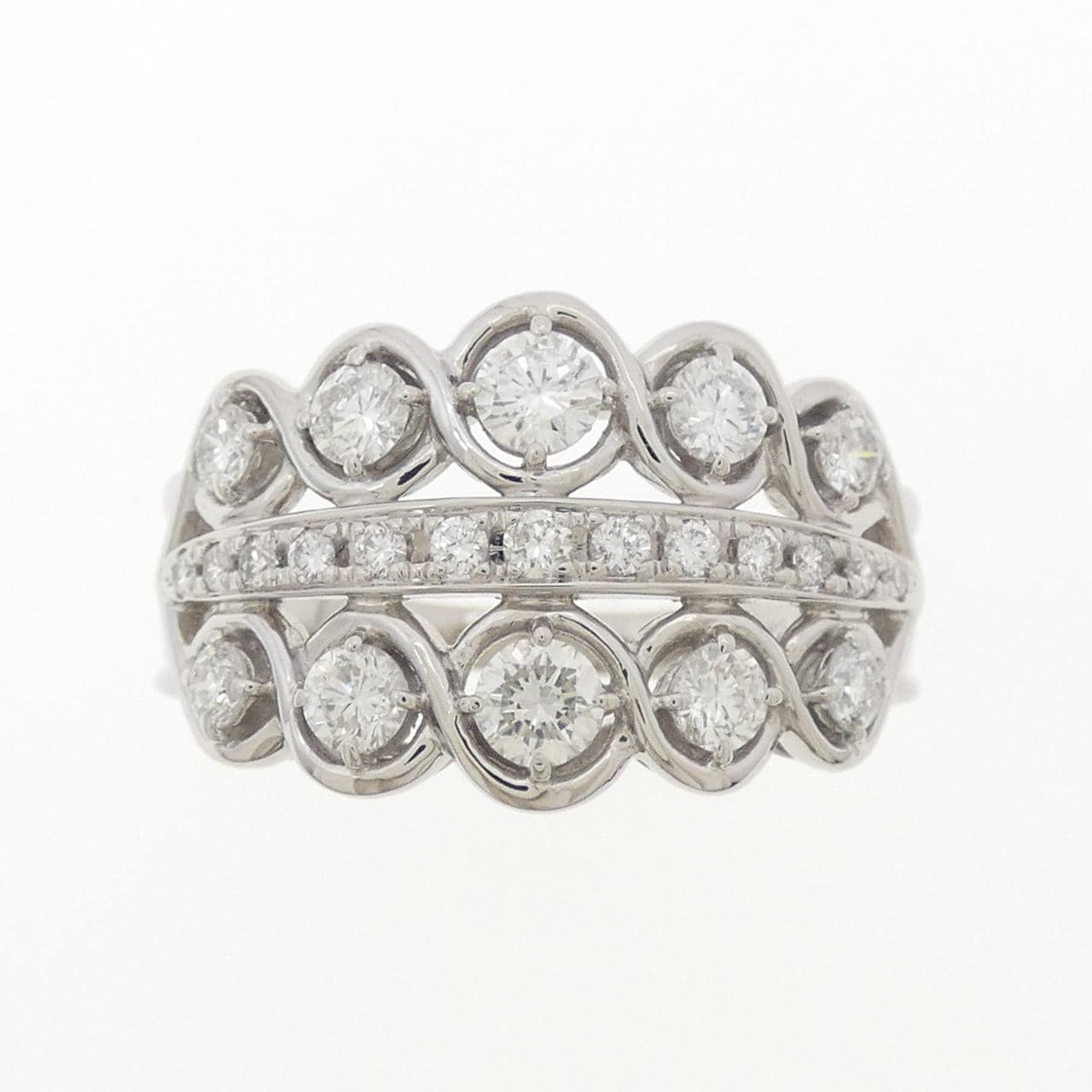 PT900 ダイヤモンド リング 1.01CT