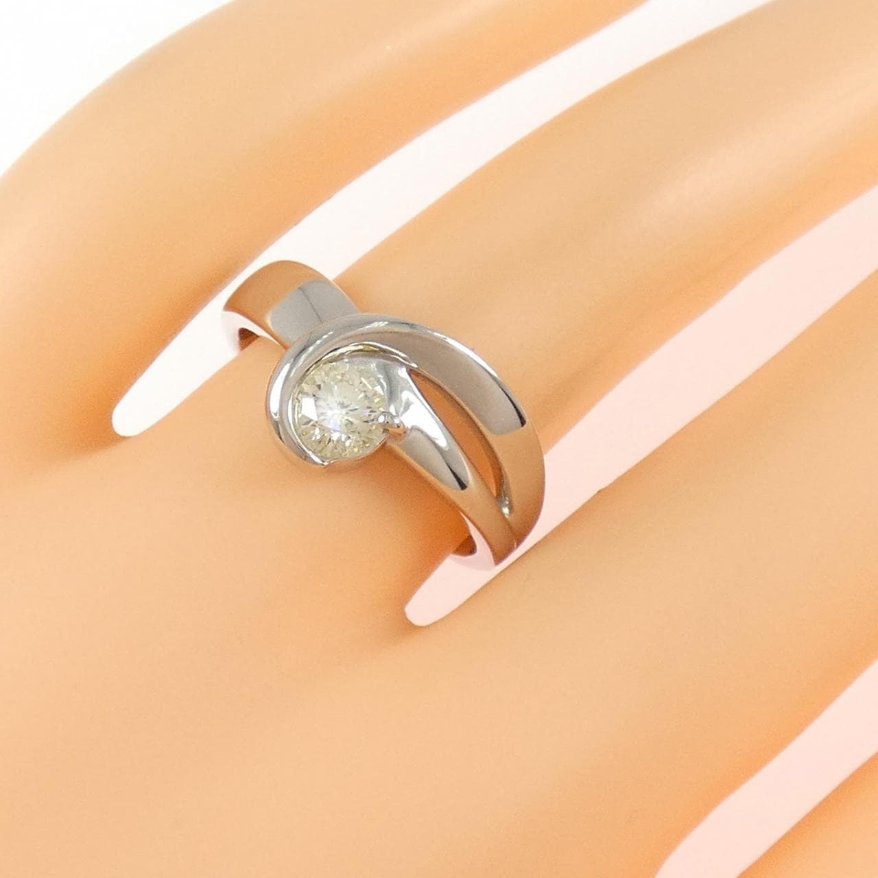 PT900 ダイヤモンド リング 0.400CT