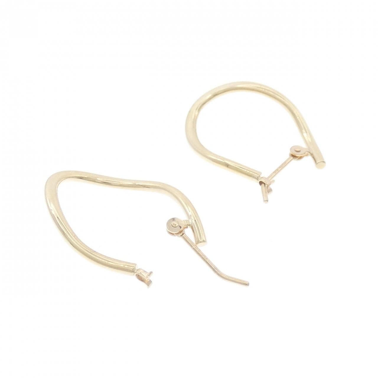 アガット K10YG ピアス