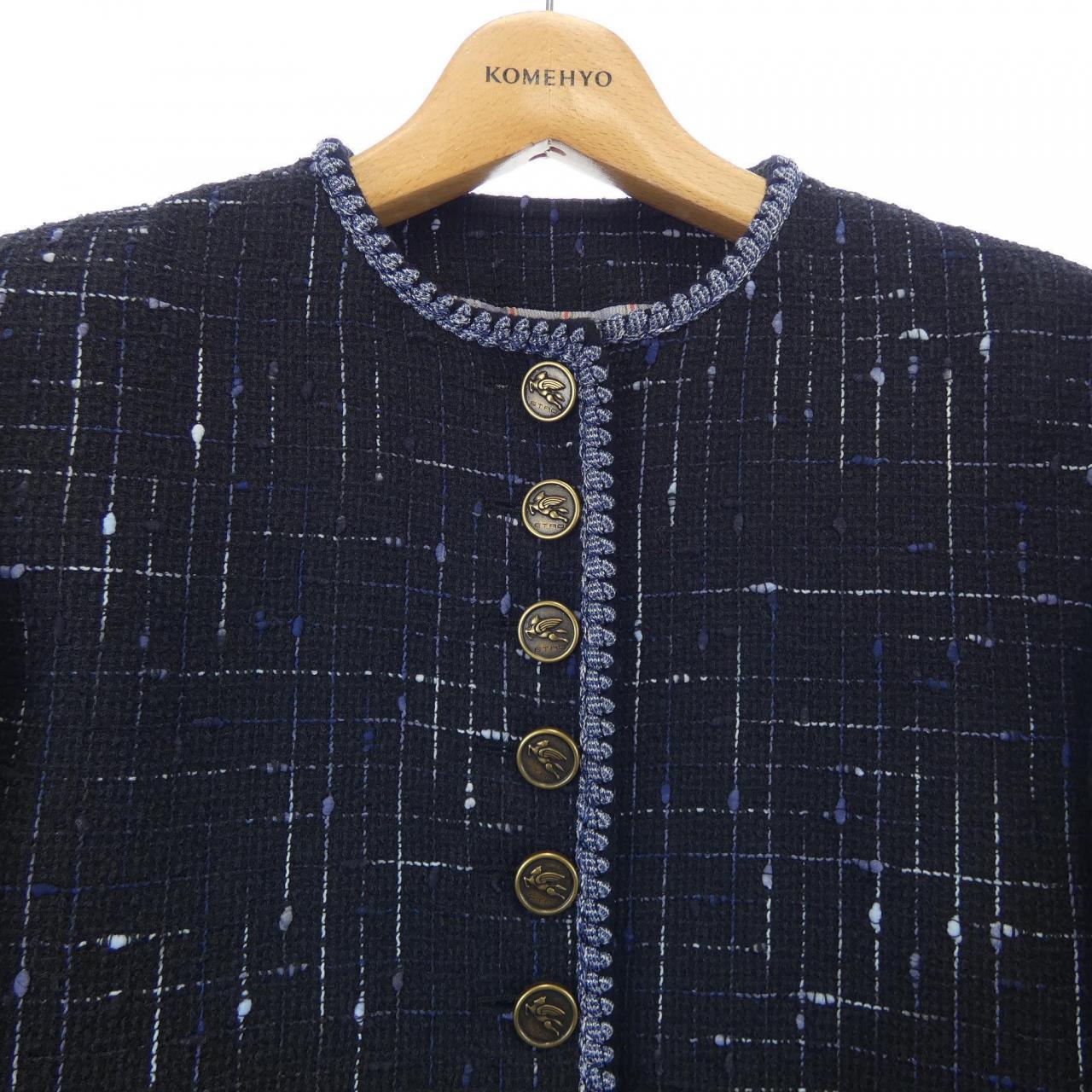エトロ ETRO ノーカラージャケット
