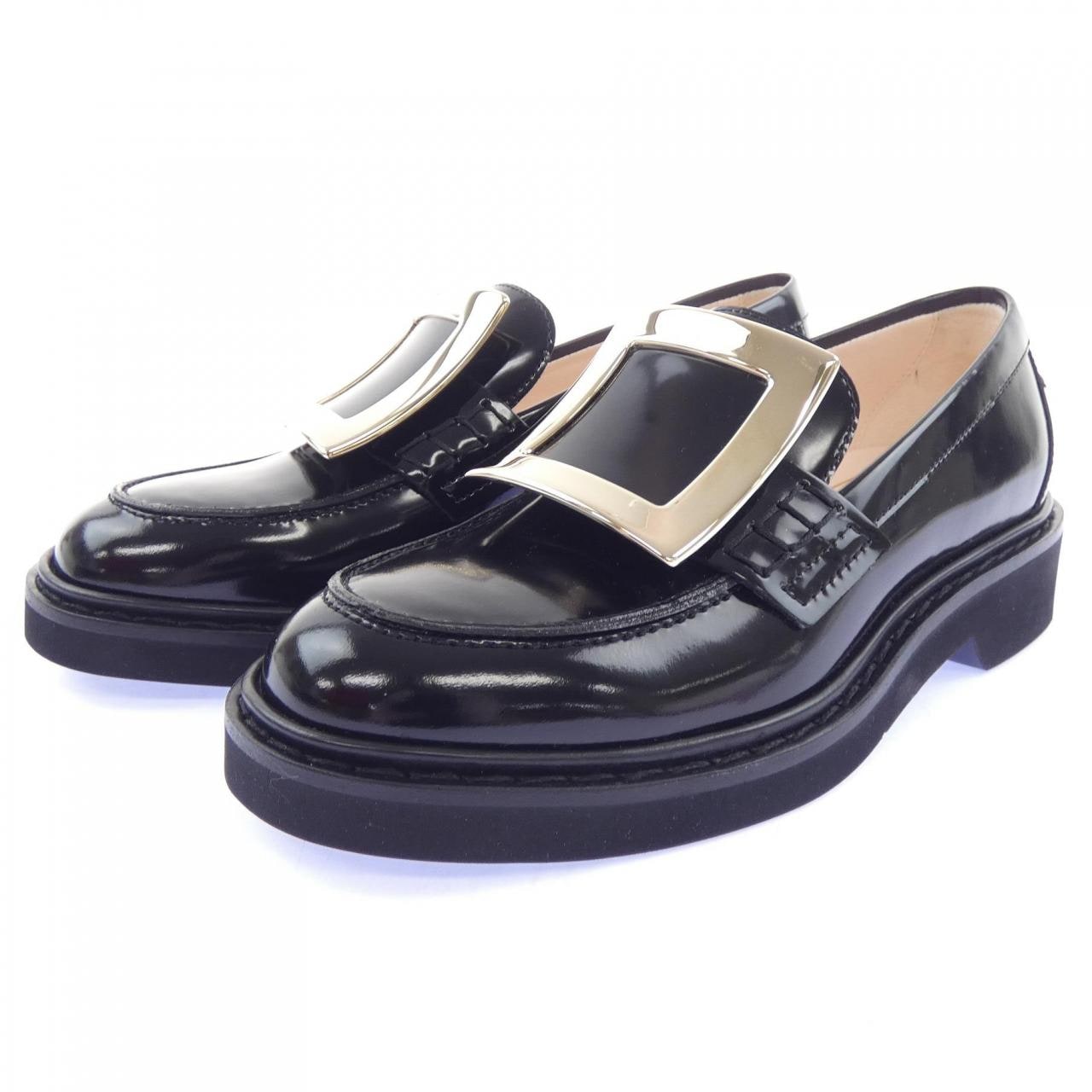 ロジェヴィヴィエ ROGER VIVIER ヴィヴ レンジャー メタル バックル シューズ