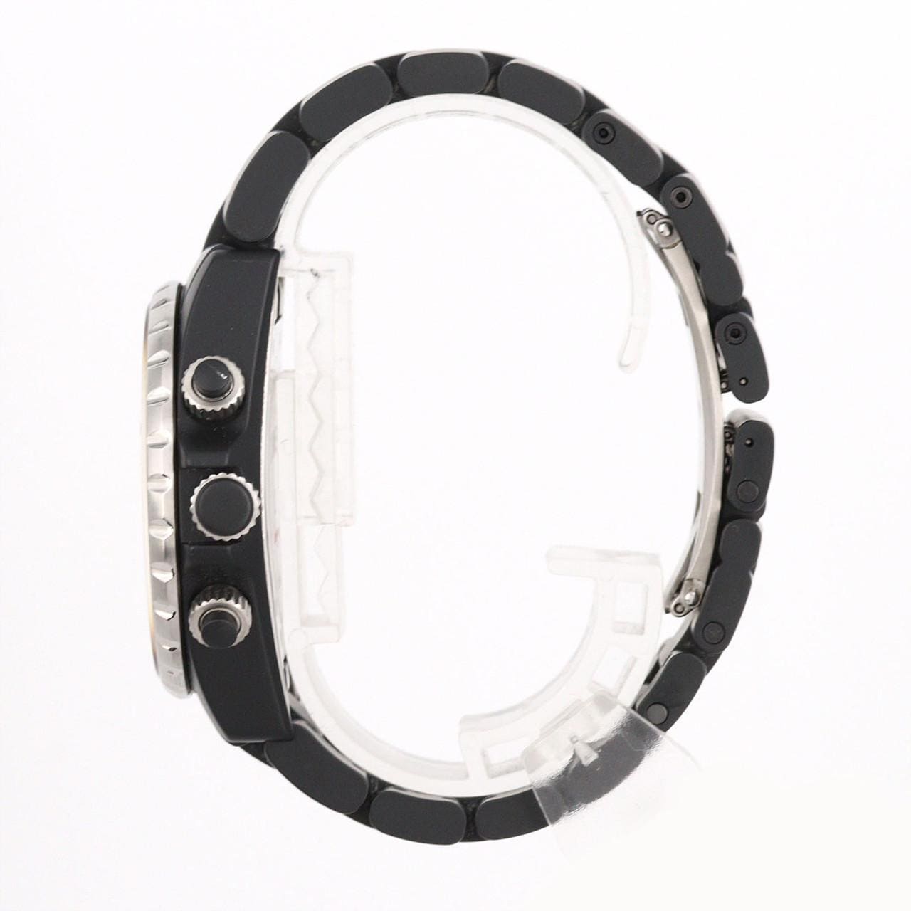 シャネル J12スーパーレッジェーラクロノグラフ セラミック H3409 セラミック 自動巻