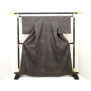 【未使用品】紬　１００山【結城紬】