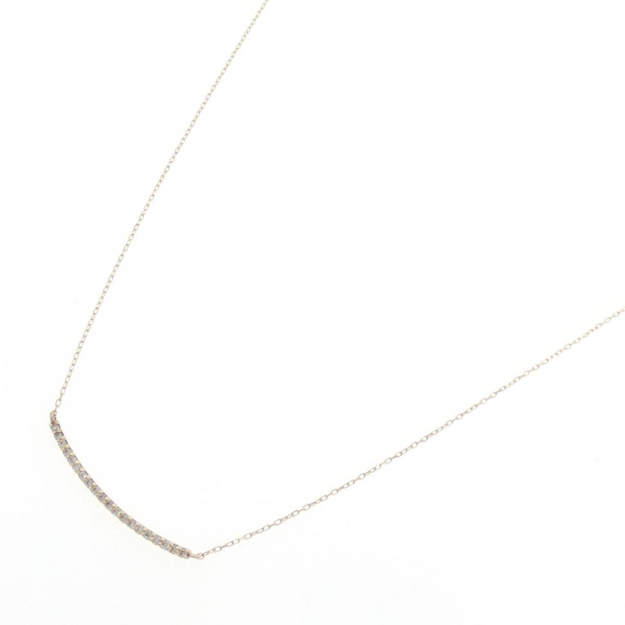 K10YG ダイヤモンド ネックレス 0.10CT