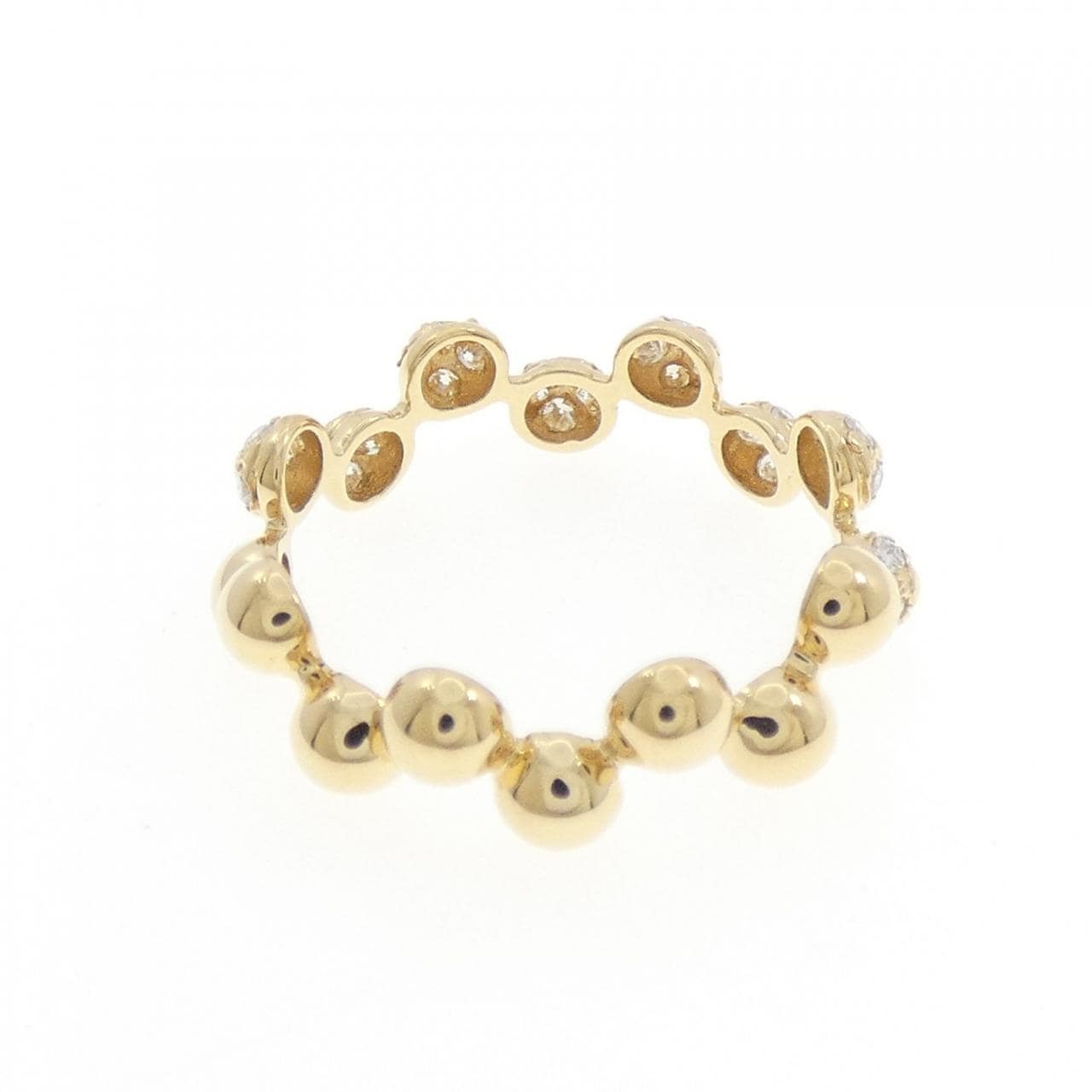 K18YG ダイヤモンド リング 0.32CT