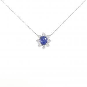 PT900/PT850 サファイヤ ネックレス 1.80CT