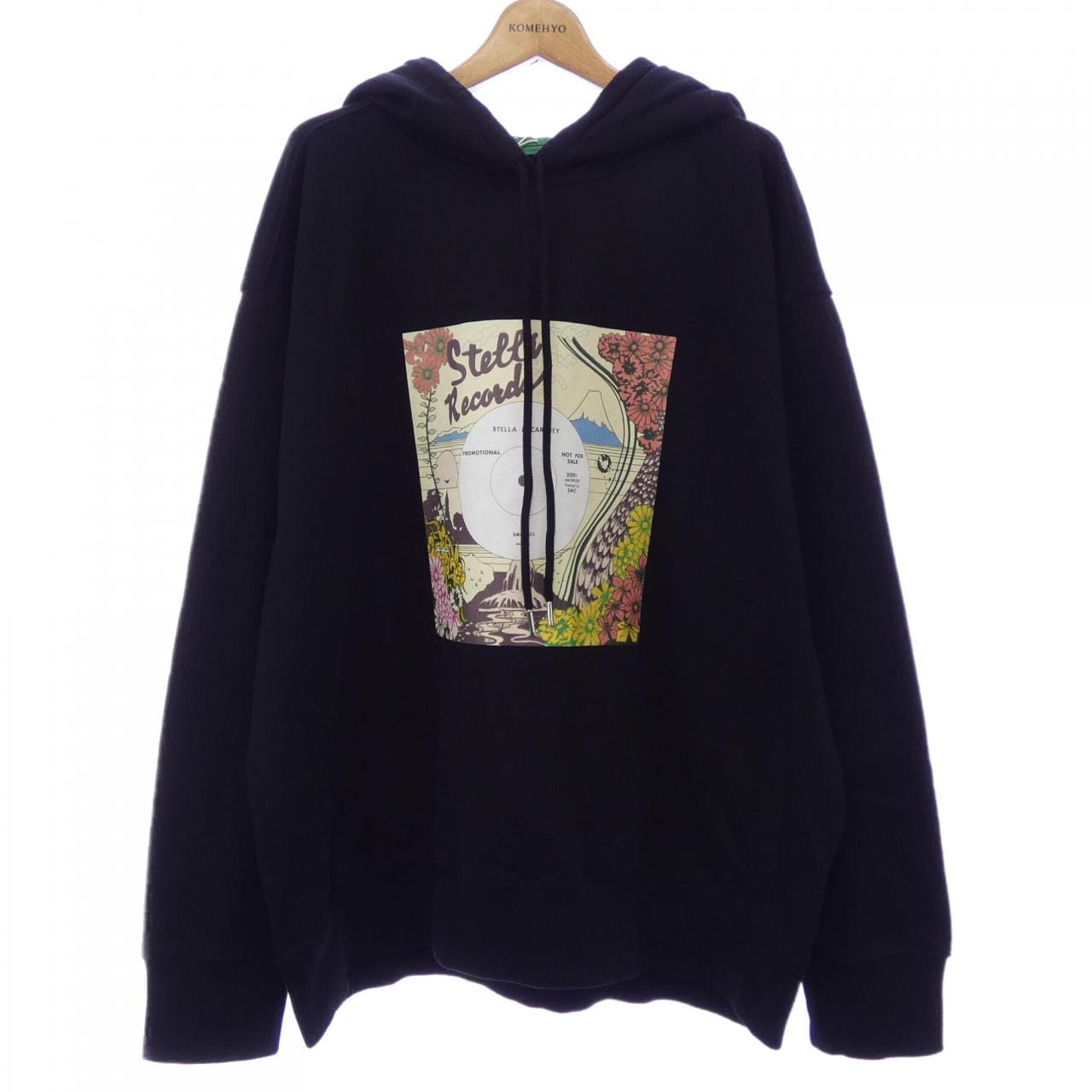 ステラマッカートニー STELLA MCCARTNEY レコードフーディ パーカー