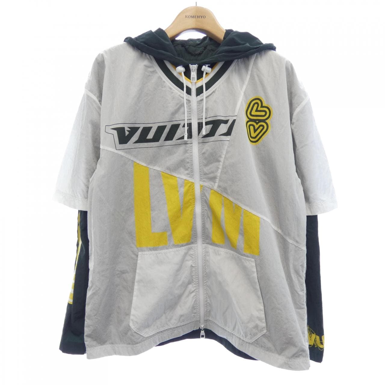 ルイヴィトン LOUIS VUITTON パッチワークベースボールジャージーブルゾン HNB85WP0G ジャケット