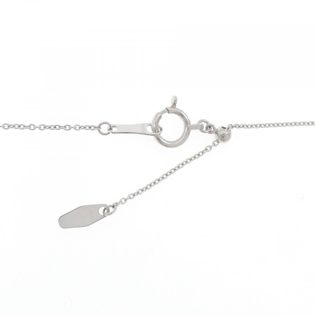 【リメイク】PT900/PT850 ダイヤモンド ネックレス 0.538CT D SI1 EXT H&C