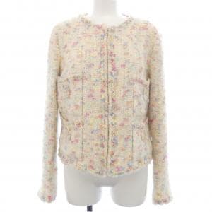 【ヴィンテージ】シャネル CHANEL P24792V15035 04A ノーカラージャケット