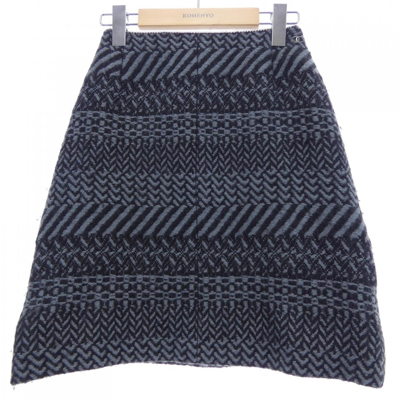 【ヴィンテージ】シャネル CHANEL IDENTFICATION P15932V08792 00A スカート