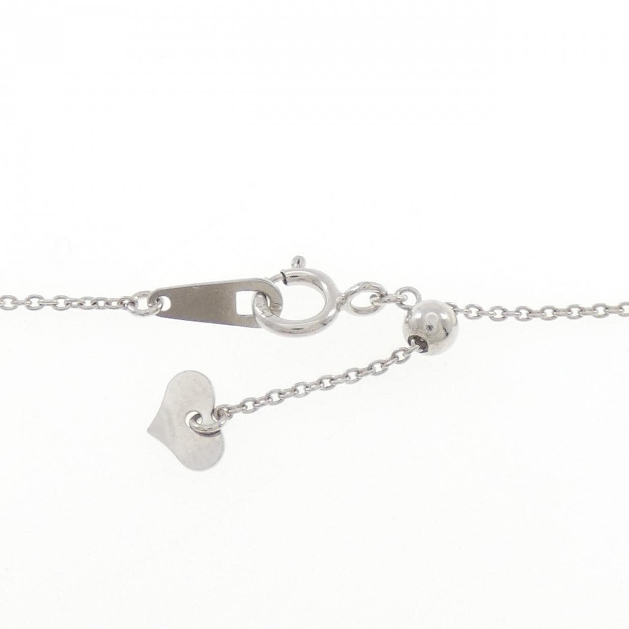 K18WG ダイヤモンド ネックレス 0.07CT