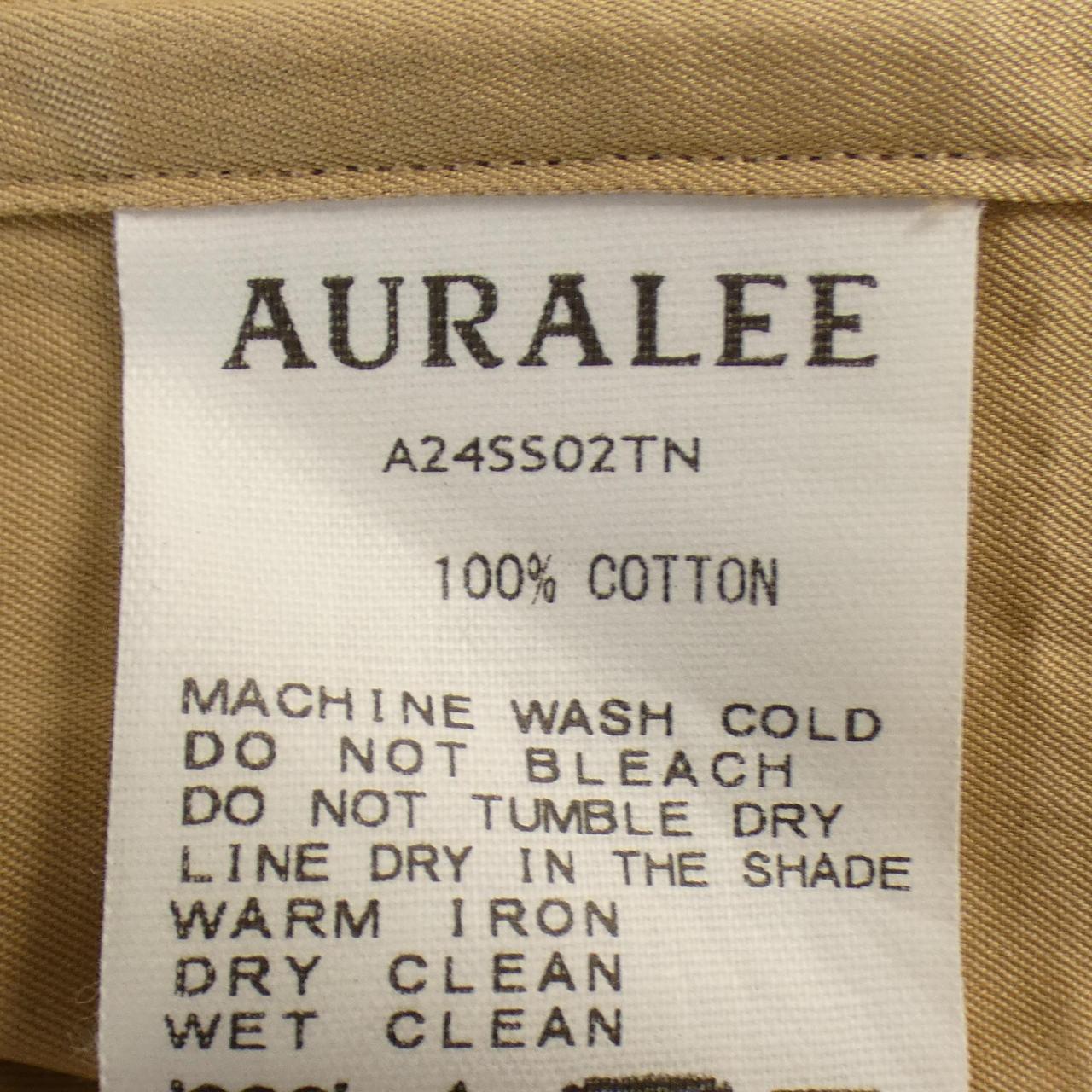 オーラリー AURALEE シャツ