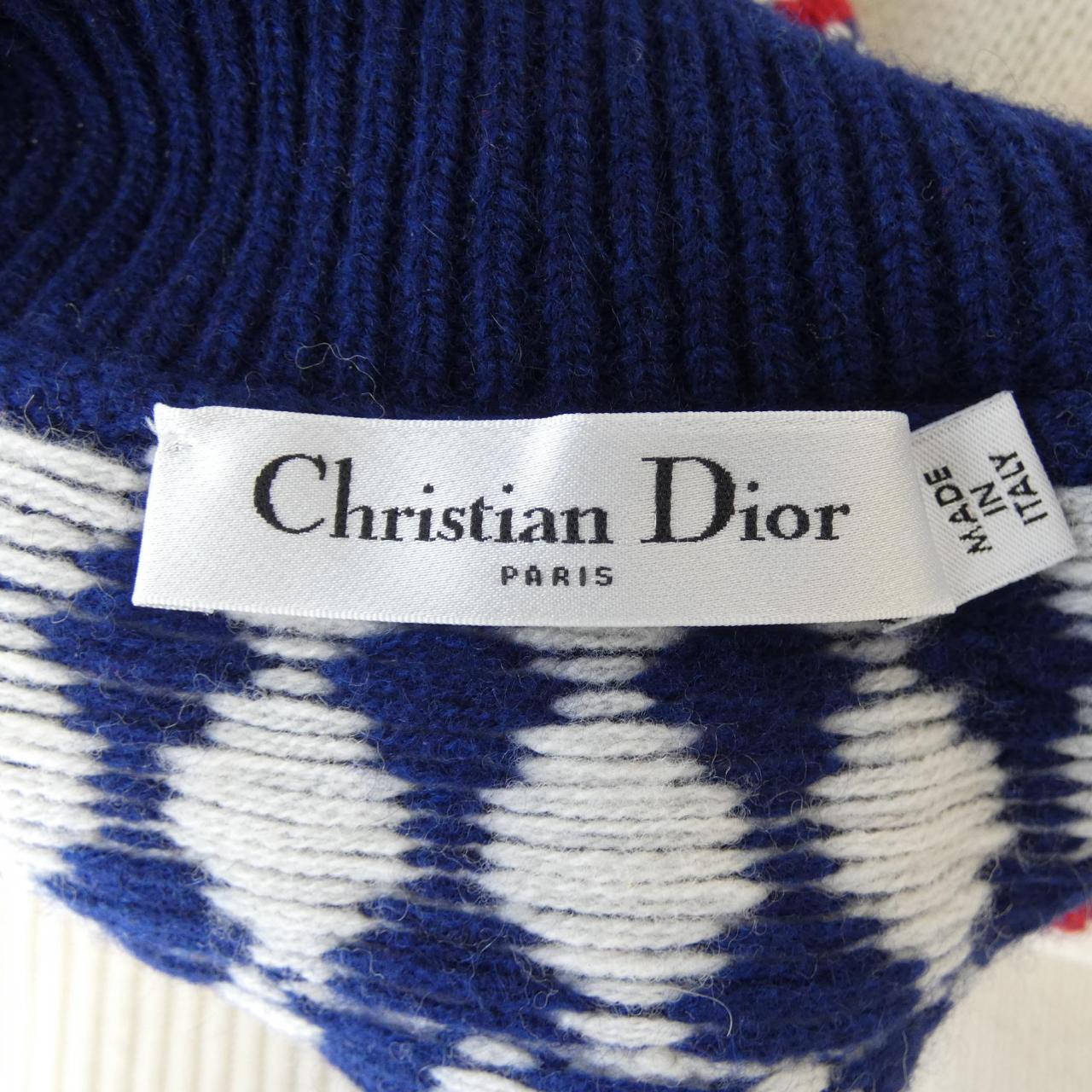 クリスチャンディオール CHRISTIAN DIOR DIORALPS STAND COLLAR SWGATER 144S60BM134 ニット