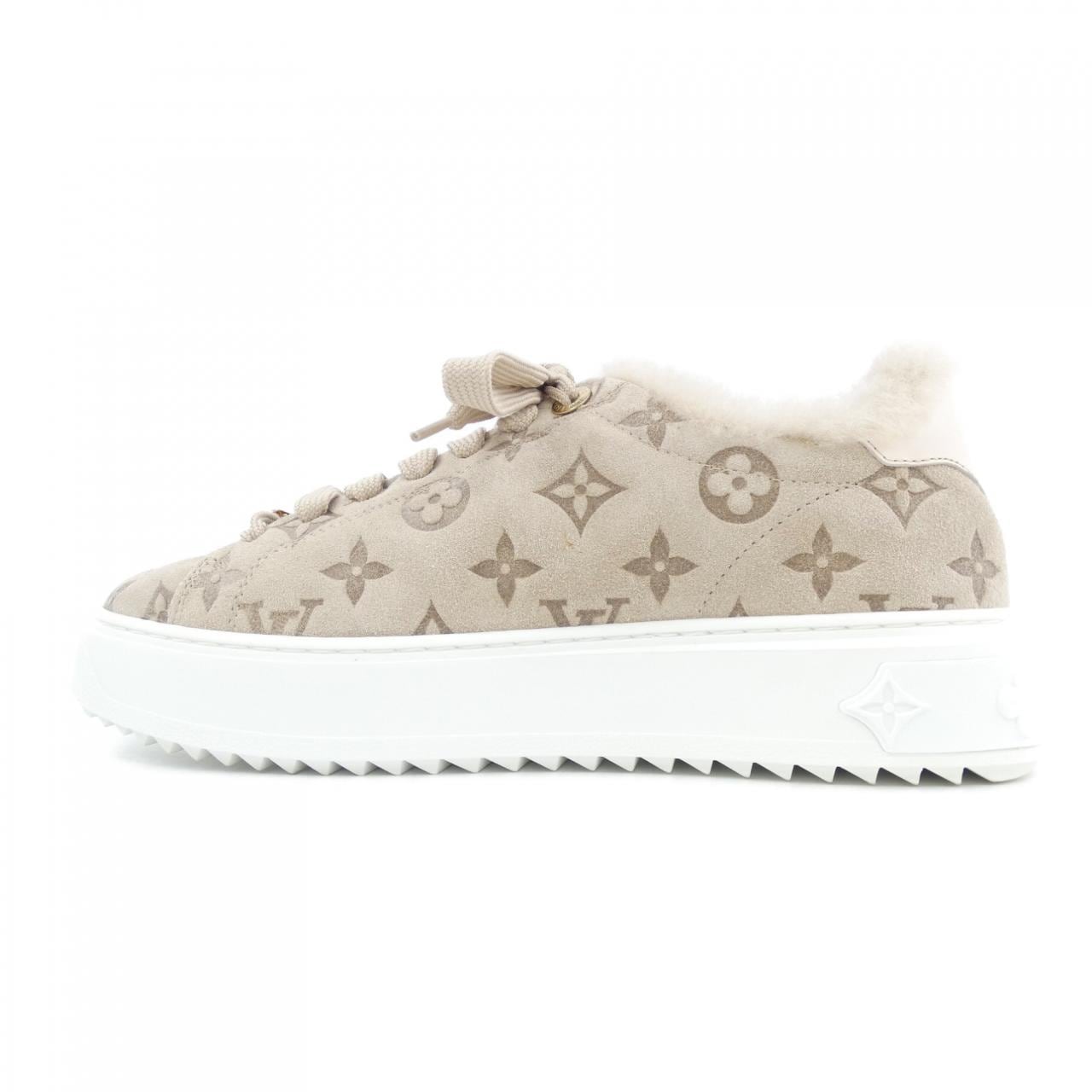 ルイヴィトン LOUIS VUITTON モノグラム フラワーモチーフ タイムアウト･ライン スニーカー
