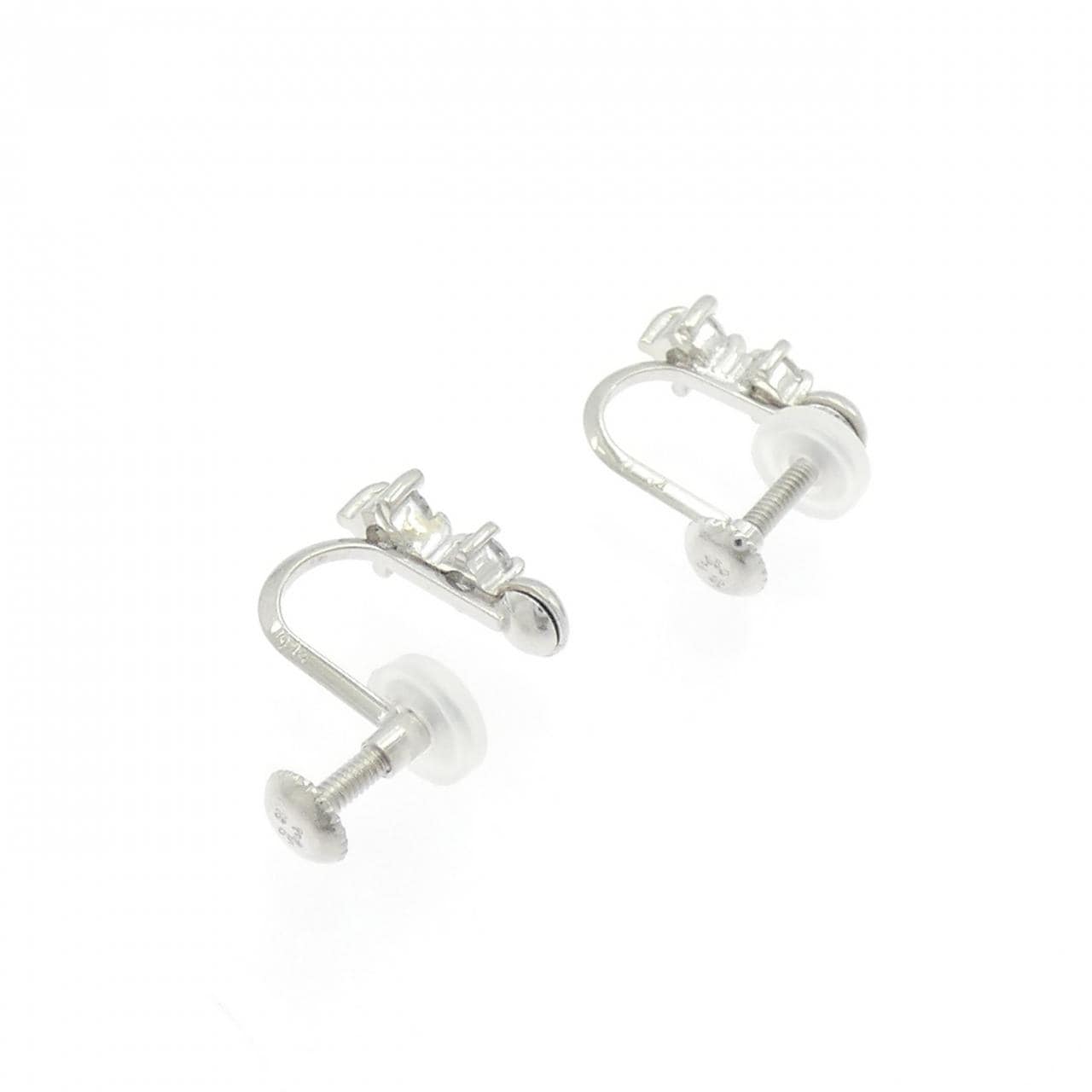 PT850 ダイヤモンド イヤリング 0.28CT