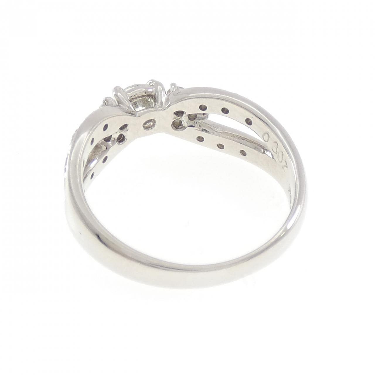 PT900 ダイヤモンド リング 0.307CT G SI1 Good