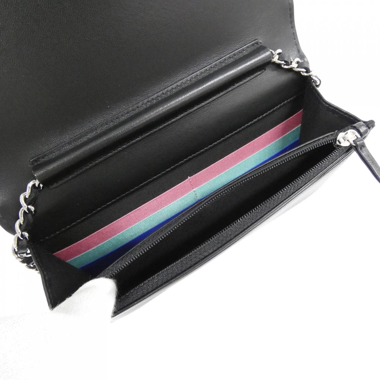 シャネル 81991 チェーンウォレット