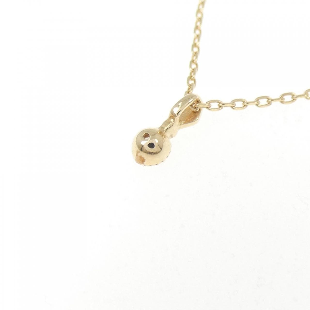 アガット ダイヤモンド ネックレス 0.03CT