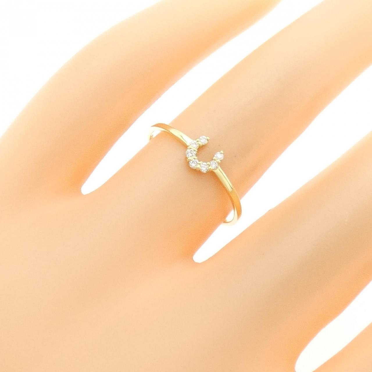 [新品] K18YG钻石0.06CT