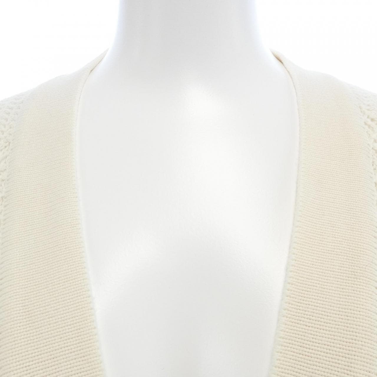 【ヴィンテージ】シャネル CHANEL スコットランド クローバーボタン カーディガン