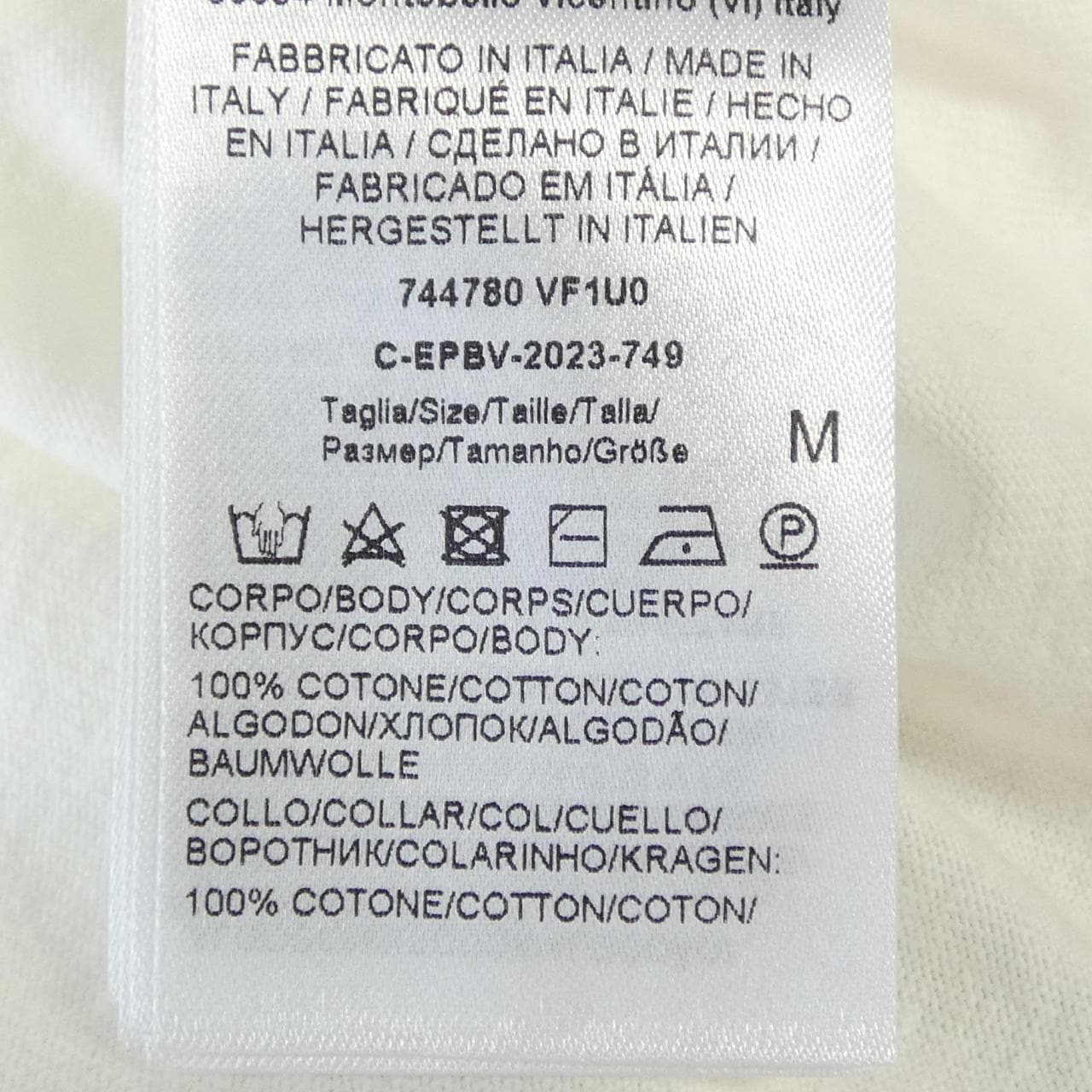 BOTTEGA VENETA Veneta 744780 VF1U0 T-shirt