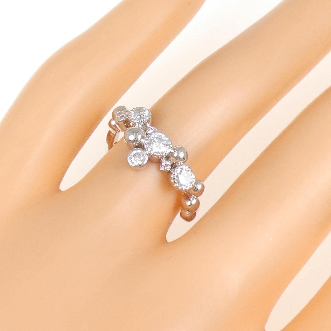 PT900 ダイヤモンド リング 0.50CT