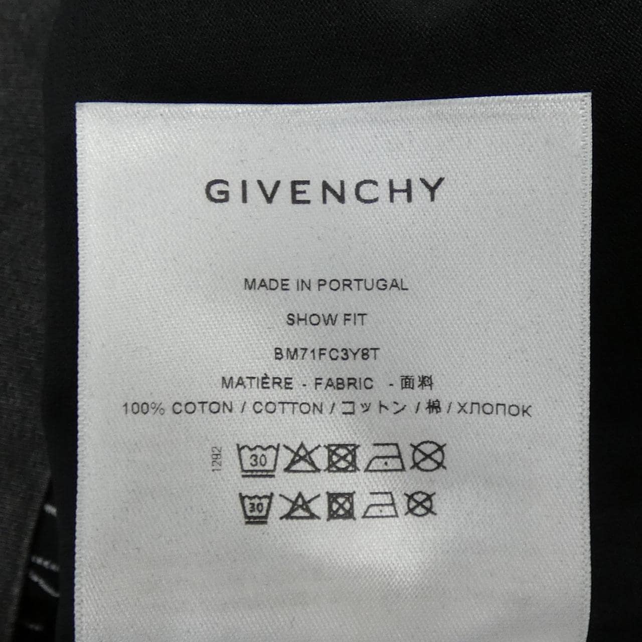 ジバンシー GIVENCHY BM71FC3Y8T Tシャツ