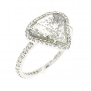 K18WG ダイヤモンド リング 1.39CT